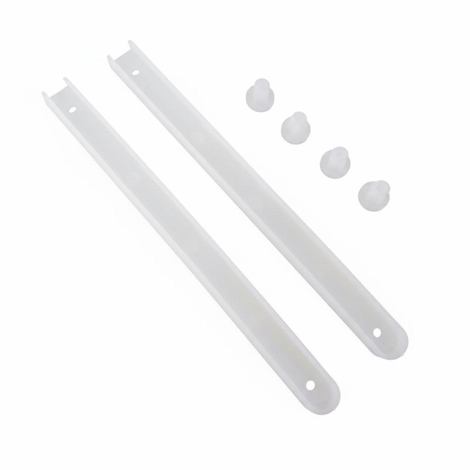 Lowe'S Home Improvement - Schubladenauszug-Schienen für Heimwerkerbedarf, Kunststoff-Metall-Gleitschienen, geräuscharmes Gleitkit