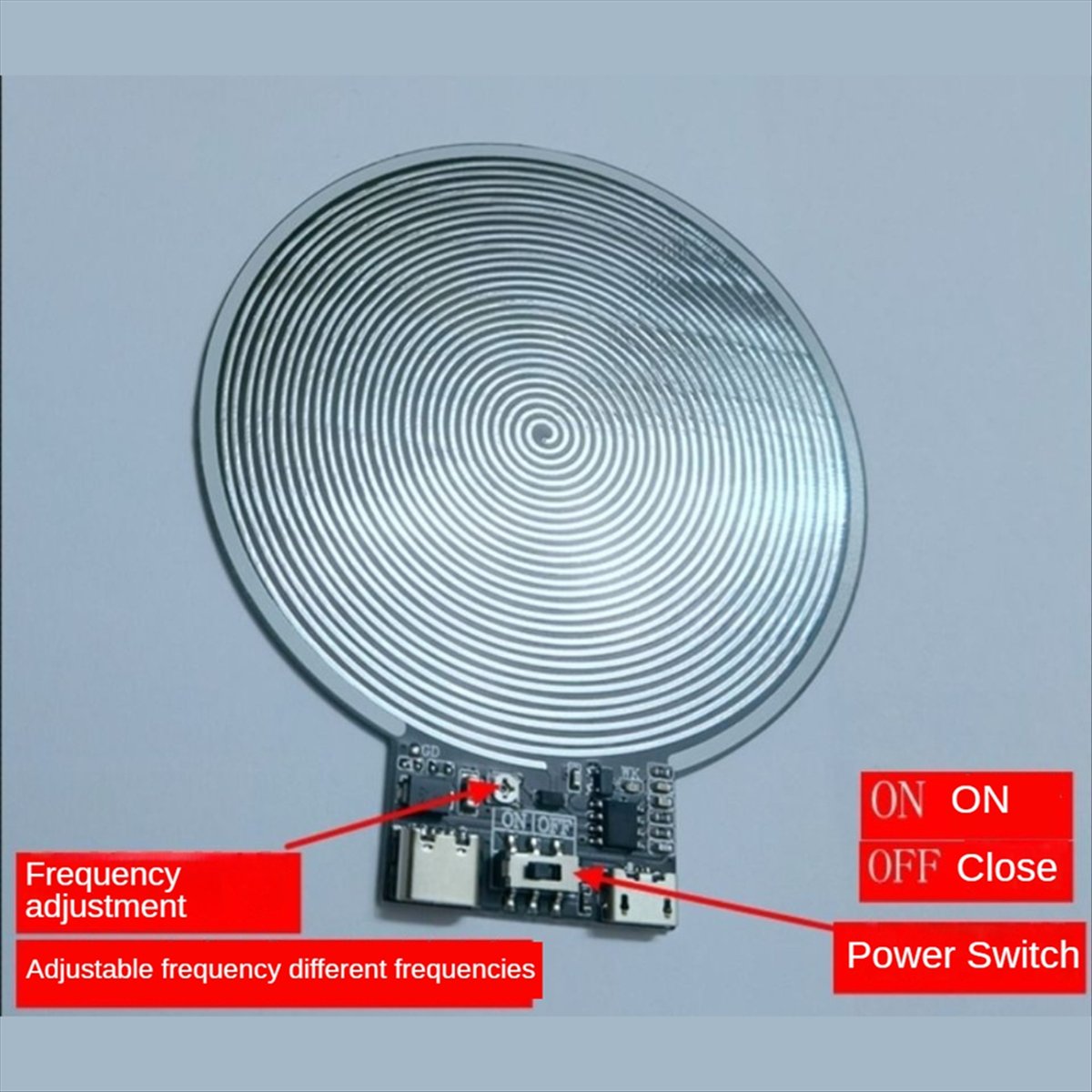 Lowe'S Home Improvement - DT38 7,8Hz Schumann-Wellen Ultraniederfrequenz-Pulsgenerator Schlafverbesserer Kreisförmiger