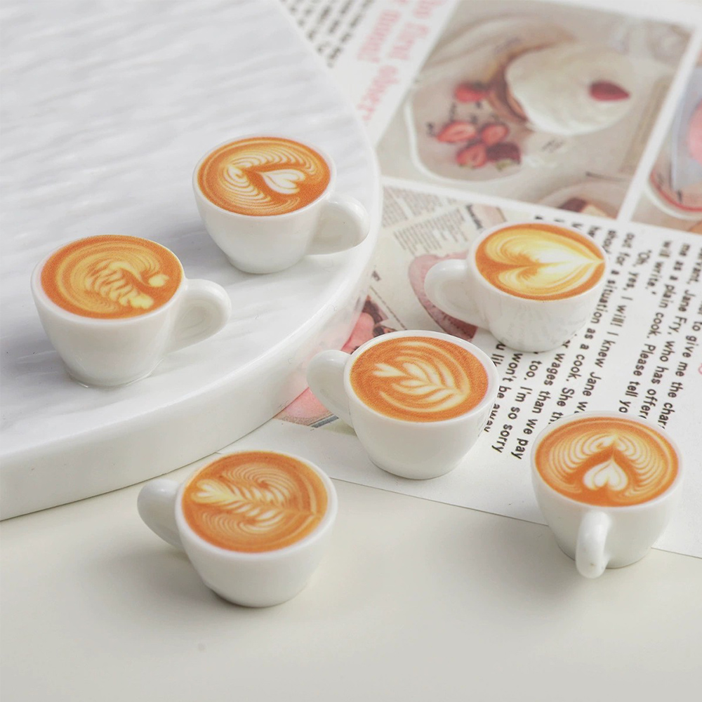 Home Improvement News - 10PCS Weizen Kaffee Tasse Serie Miniatur