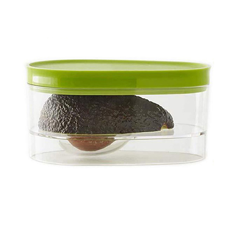 Home Improvement Help - Avocado-Aufbewahrungsbox für Lebensmittel, platzsparender Obstbehälter aus