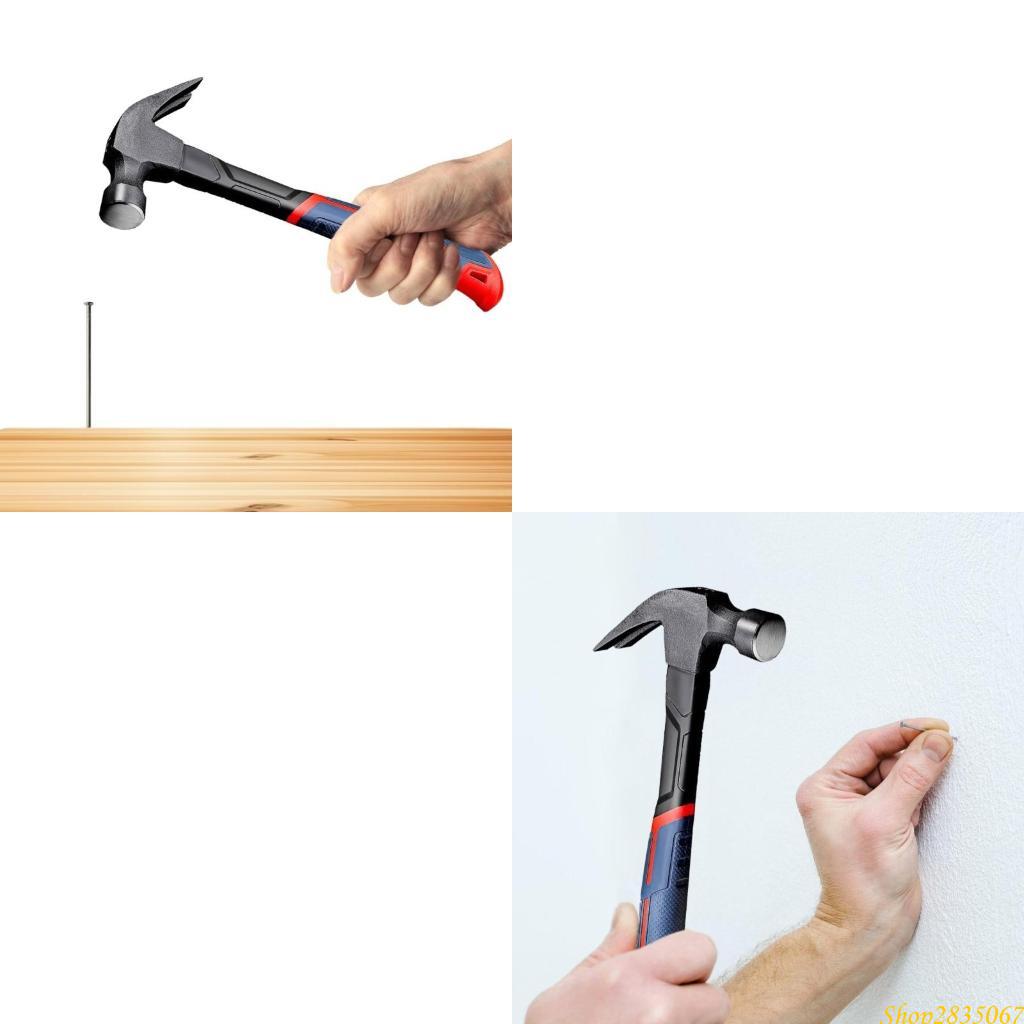 Home Improvement Jobs - Professioneller Zimmermannsklauenhammer, für Reparaturen Haushalt, Bauprojekte