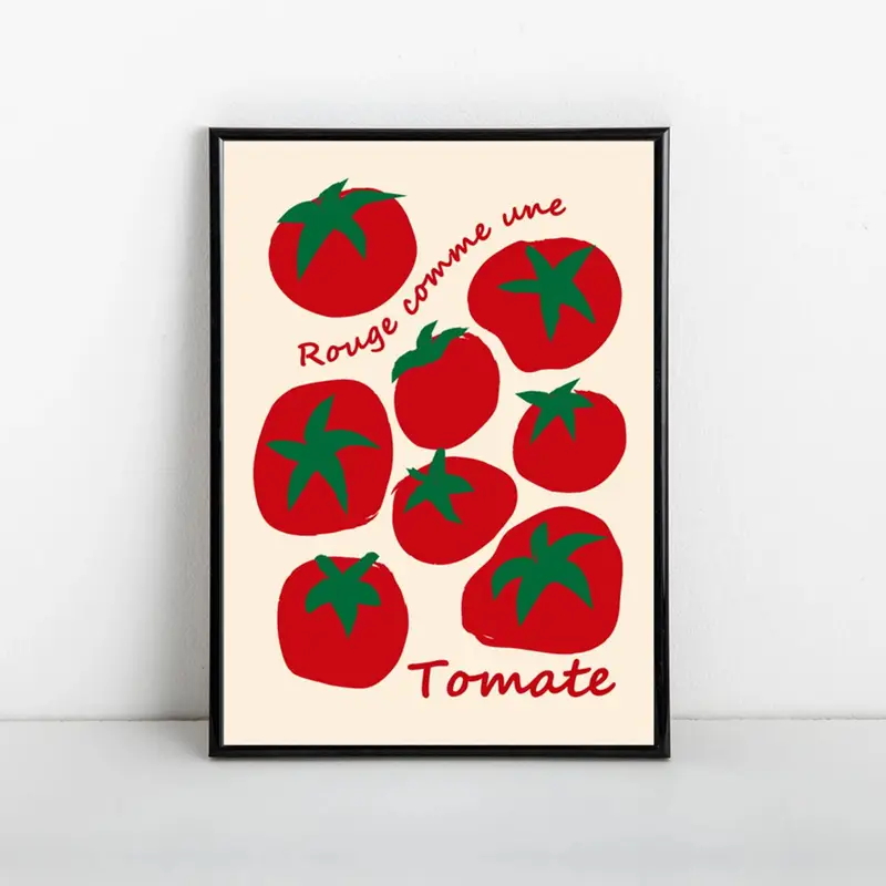 Moderne bunte rote Tomaten Wan – Wall Texture Spray Bewertung und Preis
