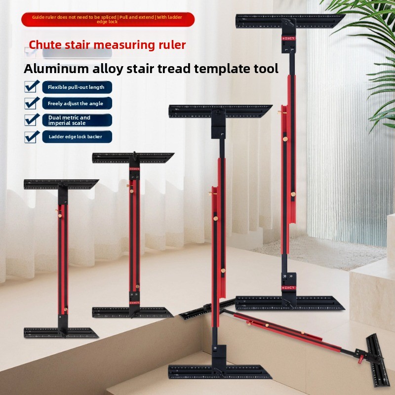 Treppenlineal aus Aluminiumleg – Home Improvement Tools Bewertung und Preis