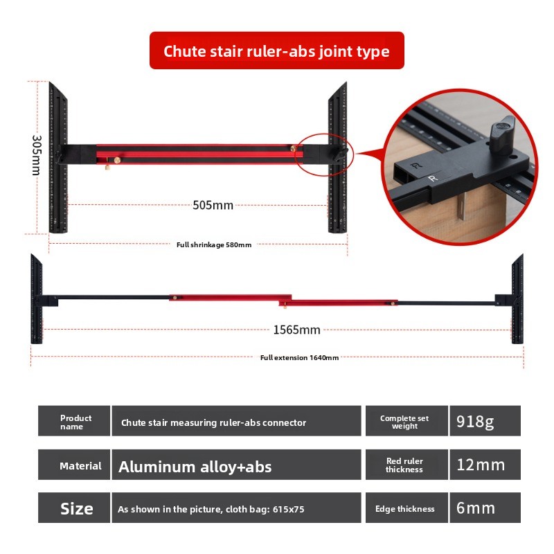 Treppenlineal aus Aluminiumleg – Home Improvement Tools Bewertung und Preis