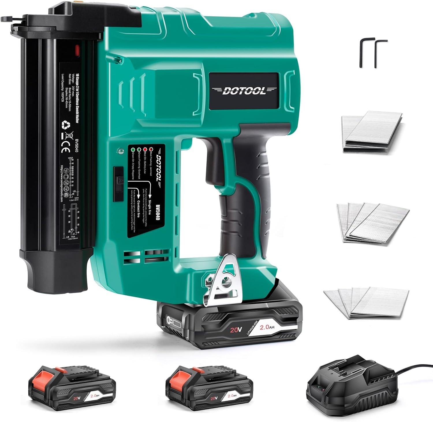 Akku-Nagelpistole, 2-in-1 Elek – Home Improvement Brad Bewertung und Preis