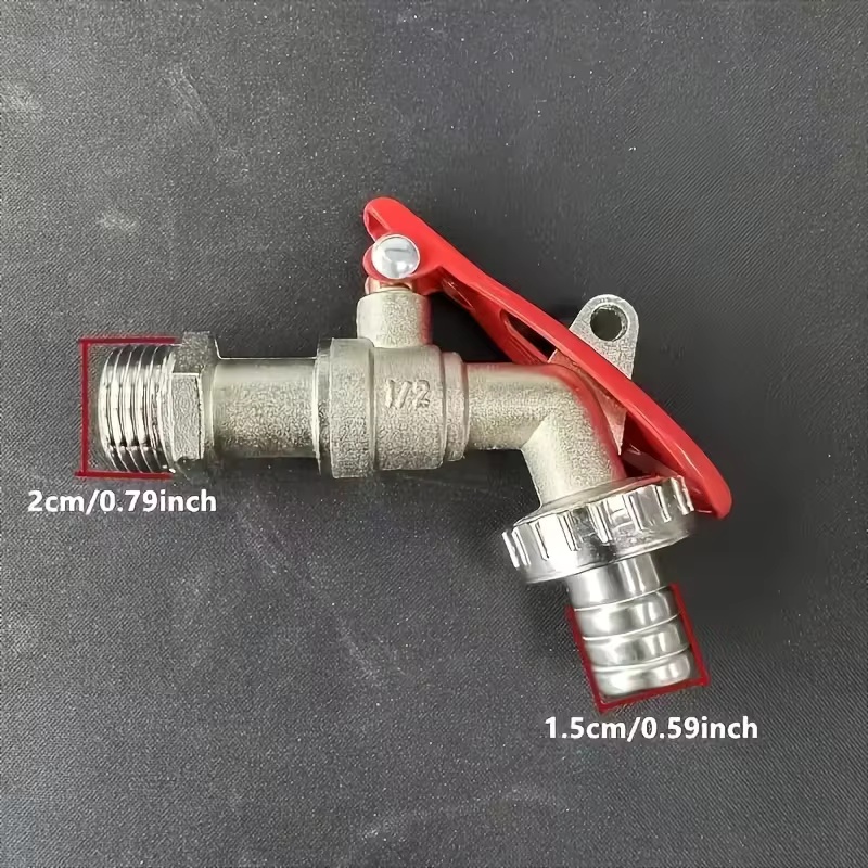 1 Stück 1/2 Zoll Zinklegierung – Home Improvement Help Bewertung und Preis