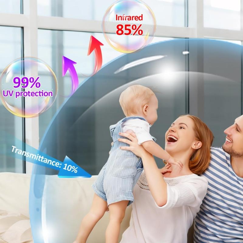 40 x 200 große Fensterfolie zu – Window Insulation Film Bewertung und Preis