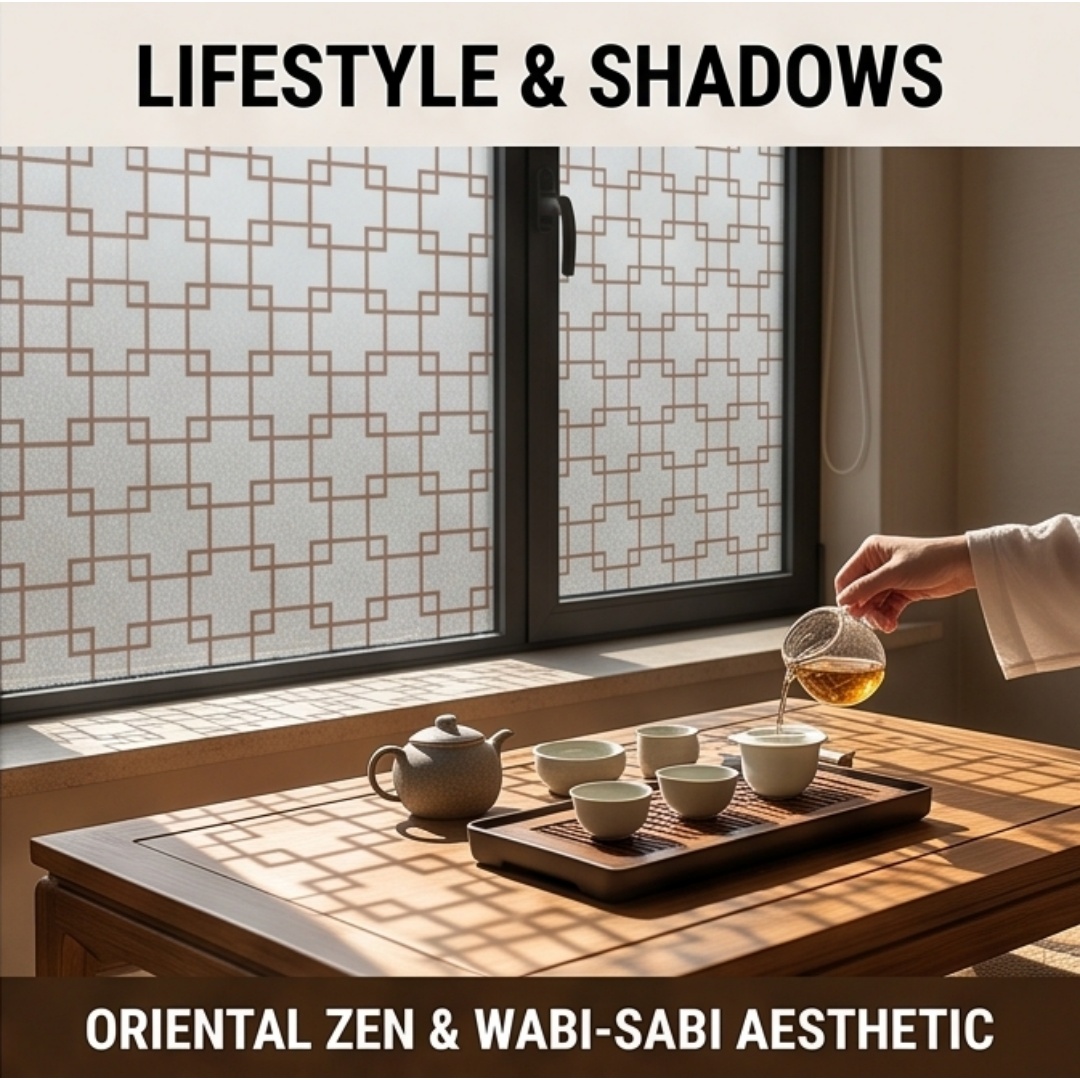 Orientalisches Gittermuster Qu – Window Insulation Film Bewertung und Preis