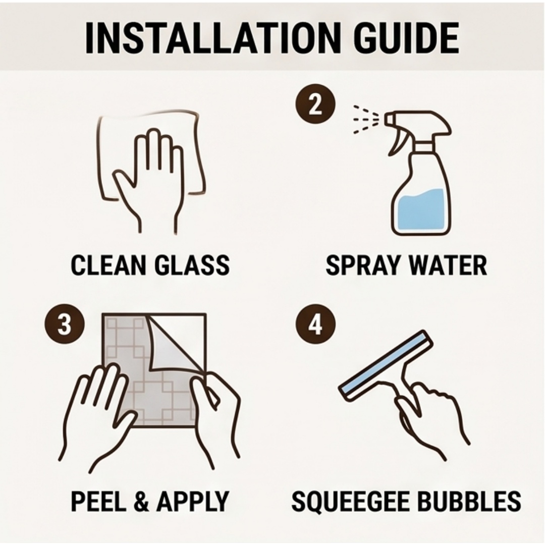 Orientalisches Gittermuster Qu – Window Insulation Film Bewertung und Preis