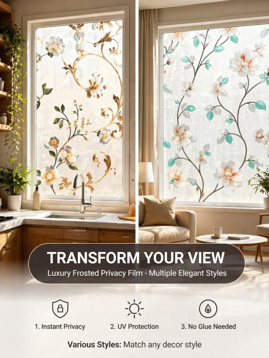 Stickereimuster Mattierte Sich – Window Insulation Film Bewertung und Preis