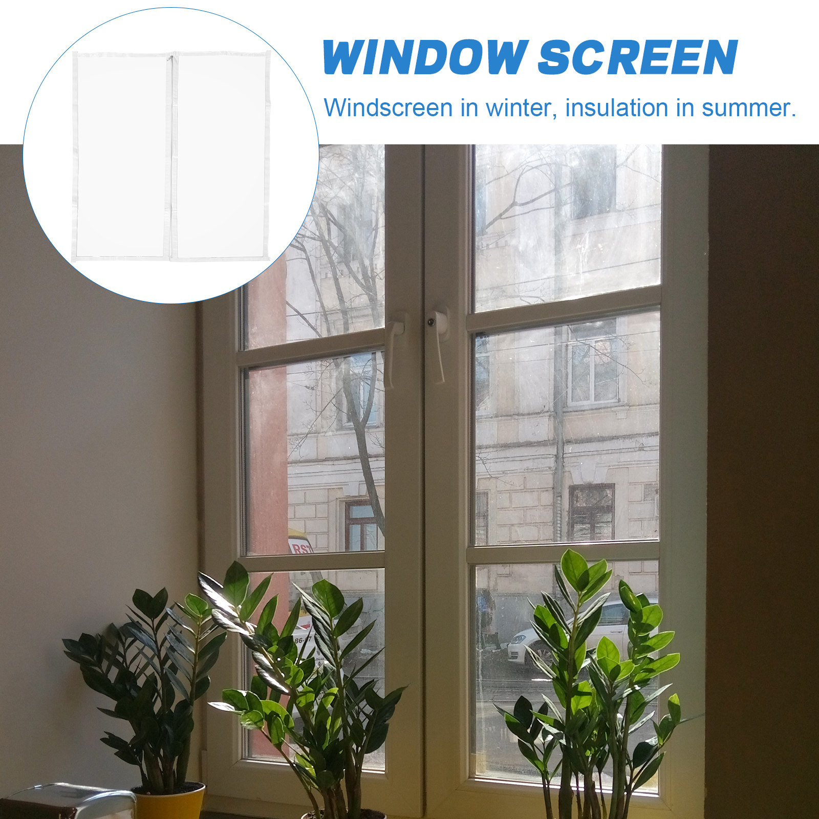 Robuste Winter-Fensterisolierf – Window Insulation Film Bewertung und Preis
